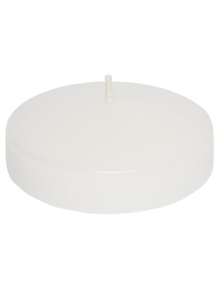 ПЛАВАЩА СВЕЩ БЯЛА  7х5см