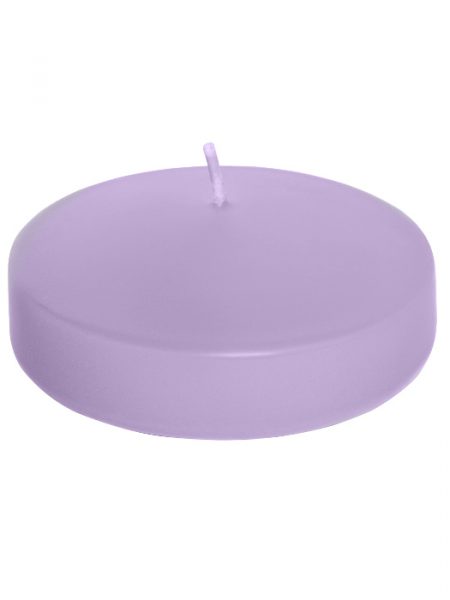 ПЛАВАЩА СВЕЩ СВЕТЛО ЛИЛАВА 7х5см