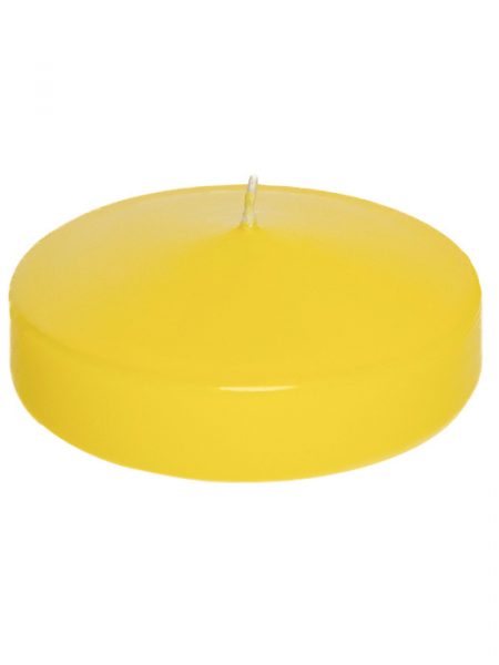 ПЛАВАЩА СВЕЩ ЖЪЛТА 7х5см