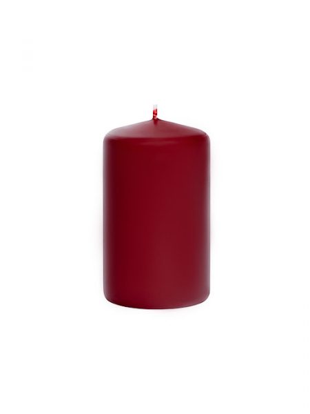 БЛОГ СВЕЩ БЕЗ АРОМАТ БОРДО 7Х20см