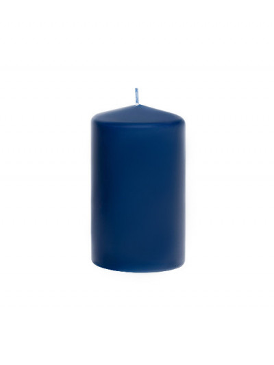 БЛОГ СВЕЩ БЕЗ АРОМАТ ТЪМНО СИНЬО 7Х20см