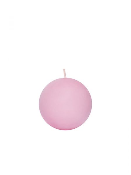 СВЕЩ ТОПКА БЕЗ АРОМАТ РОЗОВО D6,5СМ
