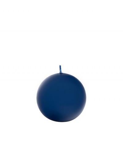 СВЕЩ ТОПКА БЕЗ АРОМАТ ТЪМНО СИНЬО D6,5СМ