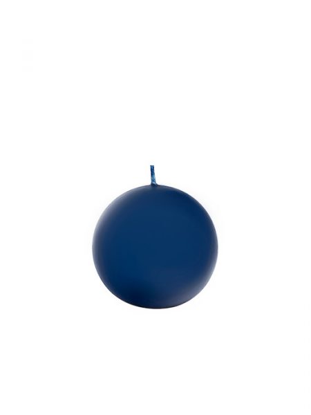 СВЕЩ ТОПКА БЕЗ АРОМАТ ТЪМНО СИНЬО D6,5СМ