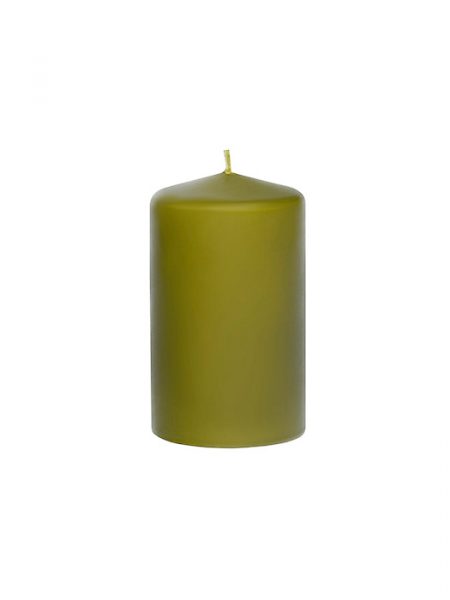 БЛОГ СВЕЩ БЕЗ АРОМАТ МАСЛИНЕНО ЗЕЛЕНО 7Х20см