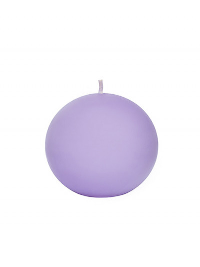 СВЕЩ ТОПКА БЕЗ АРОМАТ СВЕТЛО ЛИЛАВО D10СМ