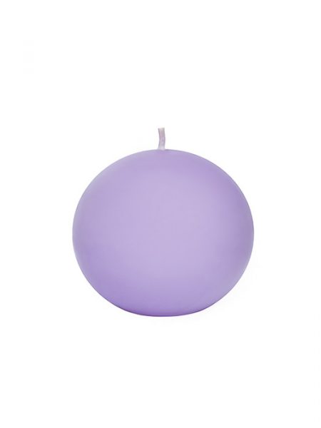 СВЕЩ ТОПКА БЕЗ АРОМАТ СВЕТЛО ЛИЛАВО D10СМ