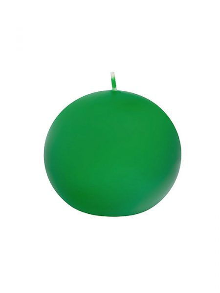 СВЕЩ ТОПКА БЕЗ АРОМАТ ЗЕЛЕНО D12СМ