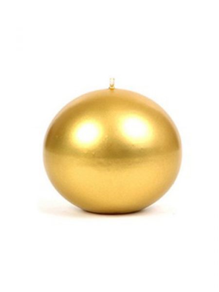 СВЕЩ ТОПКА БЕЗ АРОМАТ ЗЛАТНО D12СМ