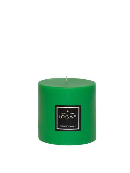 БЛОГ СВЕЩ С АРОМАТ БОР ЗЕЛЕНО 10х15см