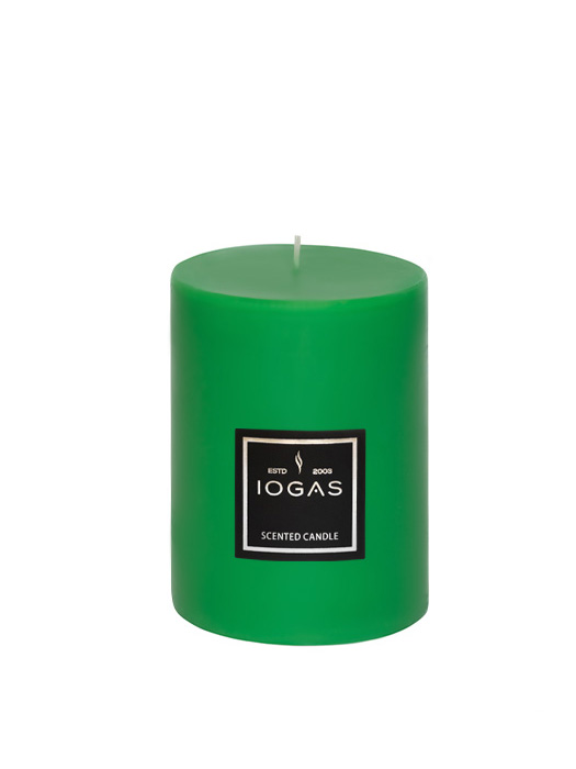 БЛОГ СВЕЩ С АРОМАТ БОР ЗЕЛЕНО 10х20см