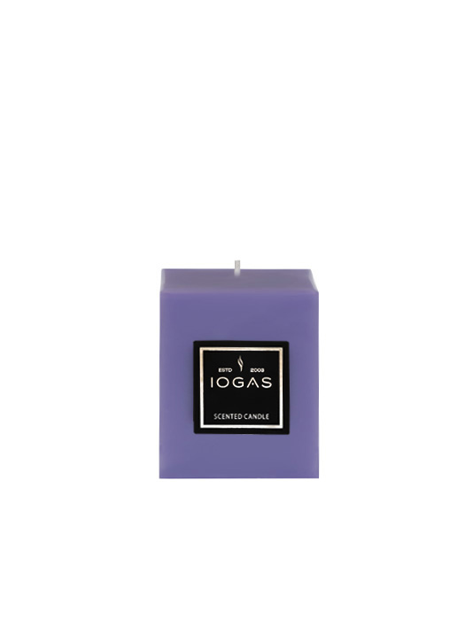 БЛОГ СВЕЩ С АРОМАТ ЛАВАНДУЛА ЛИЛАВО 7х7х10см