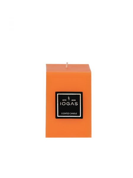 БЛОГ СВЕЩ С АРОМАТ ПОРТОКАЛ ОРАНЖЕВО 7,5х7,5х12,5см