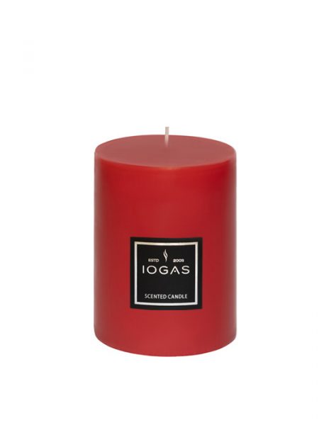 БЛОГ СВЕЩ С АРОМАТ ЯГОДА ЧЕРВЕНО 10х20см