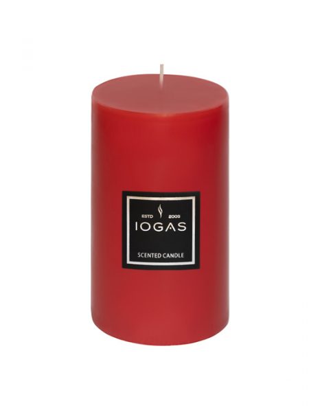 БЛОГ СВЕЩ С АРОМАТ ЯГОДА ЧЕРВЕНО 10х25см