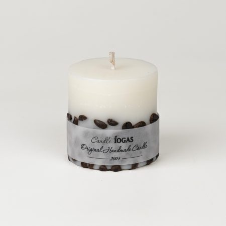Декоративна ароматна свещ с кафе