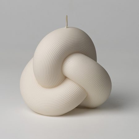 Декоративна свещ от соев восък с аромат