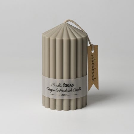 Декоративна свещ от соев восък с аромат