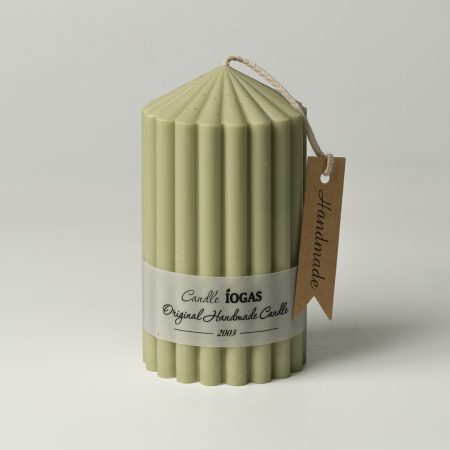 Декоративна свещ от соев восък с аромат